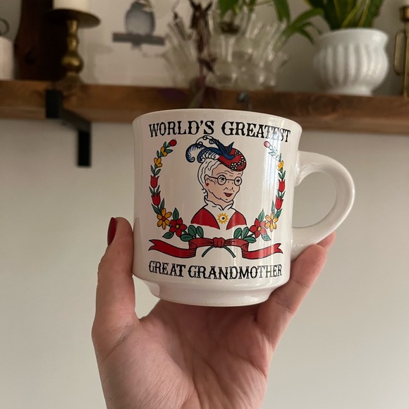 Vintage Worlds Greatest Great Grandmother mug - Picture 1 of 5